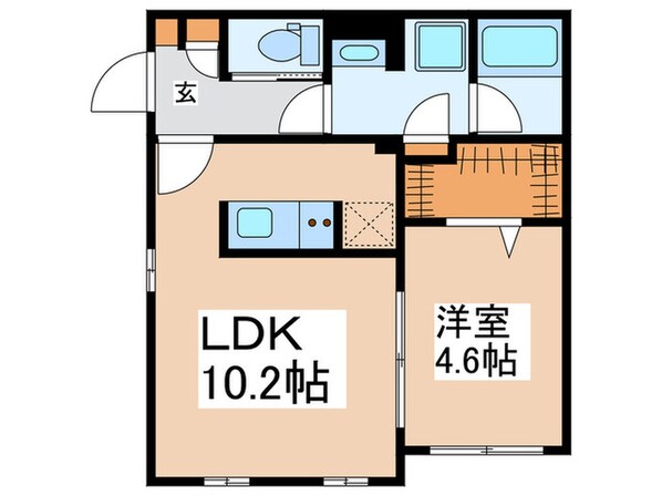 フラッフィー市谷台町の物件間取画像